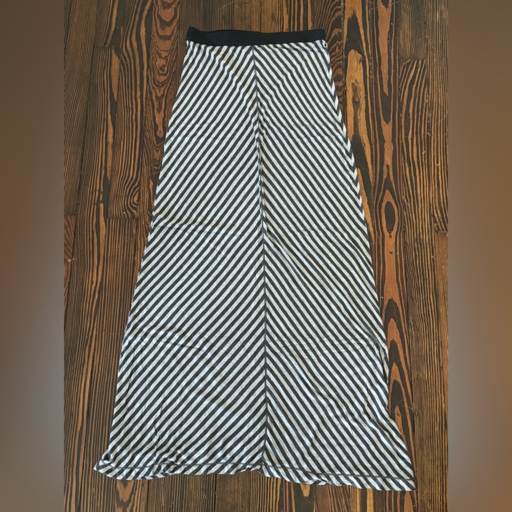 Black and White Striped Fabric
